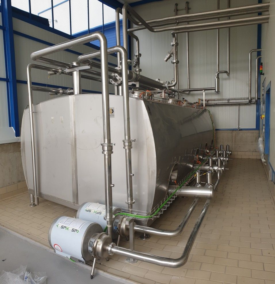 Bồn Nhựa PP 1000L Van Xả Đáy DN50